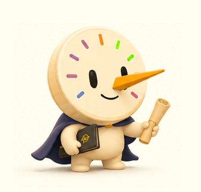 Agotalk sundial mascot